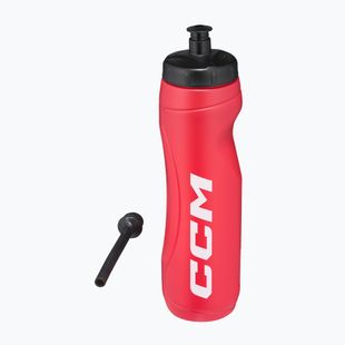 Пляшка з соломинкою CCM 900 мл red