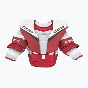 Жилет хокейний воротарський дитячий CCM YT Flex 3 YTH white/red