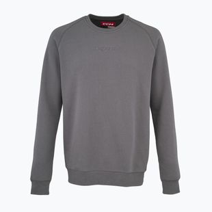 Кофта чоловіча CCM Core Fleece Crew dark grey heather