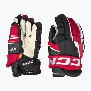 Рукавиці хокейні CCM Tacks XF Pro SR black/red/white