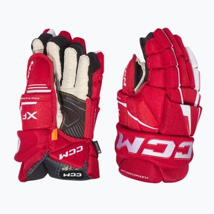 Рукавиці хокейні CCM Tacks XF SR red/white