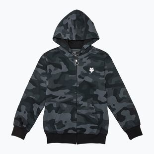 Кофта дитяча Fox Racing Fox Head Camo Full Zip Jr black camo