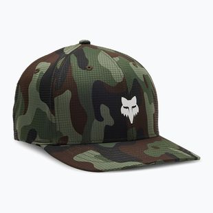 Кепка чоловіча Fox Racing Fox Head Camo Tech Flexfit green camo