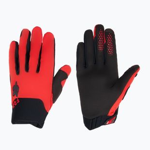 Рукавички велосипедні чоловічі Fox Racing Defend Wind Offroad fluorescent red