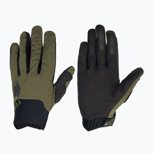 Рукавички велосипедні чоловічі Fox Racing Defend Wind Offroad olive green