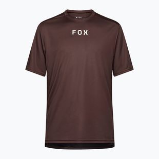 Футболка велосипедна чоловіча Fox Racing Ranger Wordmark cocoa brown