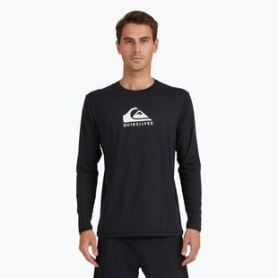 Лонгслів для плавання чоловічий Quiksilver Solid Streak black