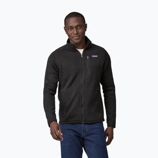 Чоловічий світшот Patagonia Better Sweater Флісовий трекінговий світшот чорний