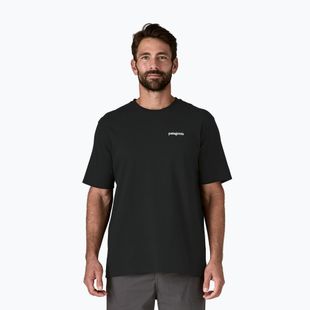 Чоловіча трекінгова футболка Patagonia P-6 Logo Responsibili-Tee чорна