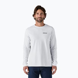 Кофта чоловіча Patagonia P-6 Logo Responsibili white