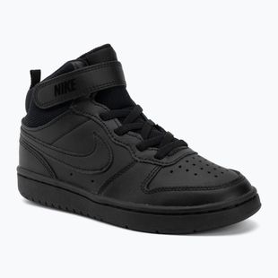 Взуття дитяче Nike Court Borough Mid 2 black/black/black