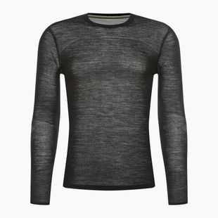 Чоловіча термоактивна кофта Smartwool Intraknit Merino 200 Crew black/white
