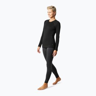 Термокофта жіноча Smartwool Merino 250 Baselayer Crew Boxed чорна SW016370001