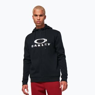 Кофта чоловіча Oakley Bark 2.0 Hoodie FZ black/white