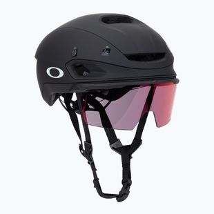 Шолом для шосейного велосипеда Oakley Aro7 Road матовий чорний/призм