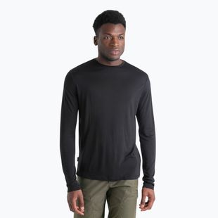 Лонгслів трекінговий чоловічий icebreaker Merino 125 Cool-Lite Sphere III LS Tee black