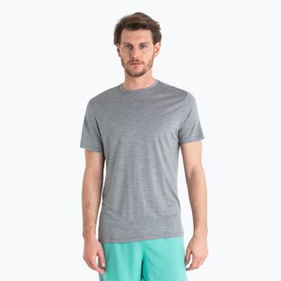 Футболка трекінгова чоловіча icebreaker Merino 125 Cool-Lite Sphere III SS Tee metro heather