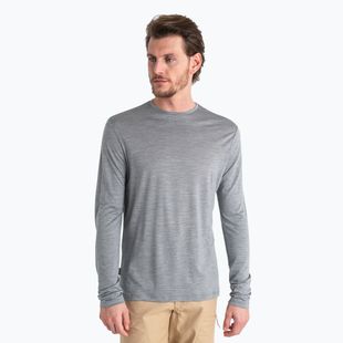 Лонгслів трекінговий чоловічий icebreaker Merino 125 Cool-Lite Sphere III LS Tee metro heather