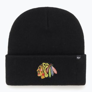 Шапка зимова 47 Brand NHL Chicago Blackhawks Haymaker black