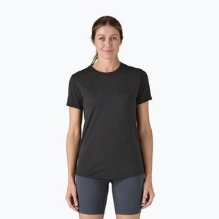 Футболка жіноча Patagonia Cap Cool Merino Blend black