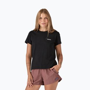 Футболка жіноча Patagonia P-6 Logo Responsibili-Tee black