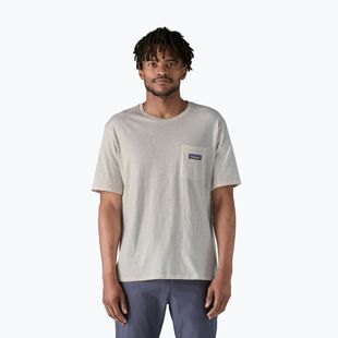Футболка чоловіча Patagonia Daily Pocket Tee birch white