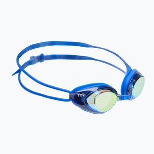 Окуляри для плавання TYR Blackhawk Racing Mirrored gold/ royal