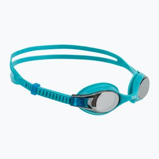 Окуляри для плавання дитячі TYR Swimple Metallized silver / blue