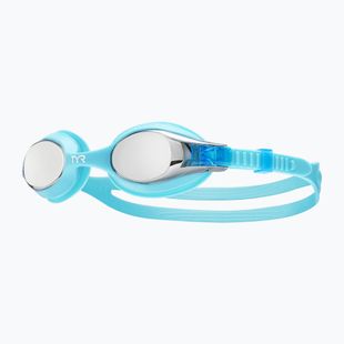 Окуляри для плавання дитячі TYR Swimple Metallized silver / blue