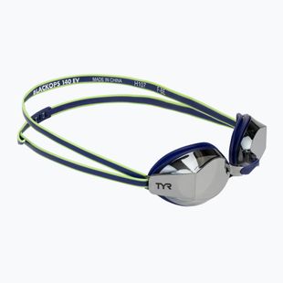 Окуляри для плавання TYR Blackops 140 Ev Racing Mirrorednavy/lime