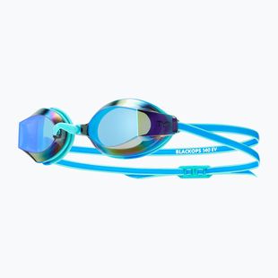 Окуляри для плавання дитячі TYR Blackops 140 Ev Racing Mirrored blue/turquoise