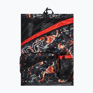 Мішок для плавання TYR Elite Team Mesh 40 л orange / aqua / black