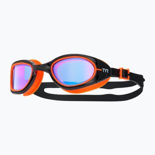 Окуляри для плавання TYR Special Ops 2.0 Mirrored black / blue / orange