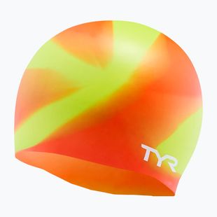 Шапочка для плавання TYR Multi-Color Silicone lime/multi