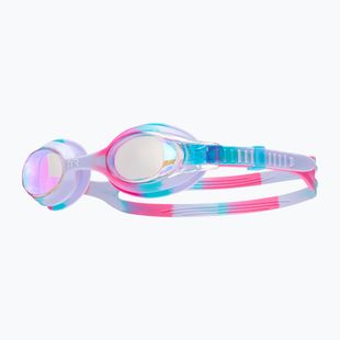 Окуляри для плавання дитячі TYR Swimple Tie Dye Mirrored pink/blue