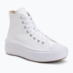 Кеди жіночі Converse Chuck Taylor All Star Move Platform Leather white