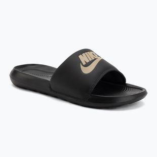 Шльопанці чоловічі Nike Victori One Slide black/metalic gold