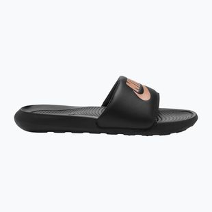 Шльопанці жіночі Nike Victori One Slide black/black/metallic red bronze