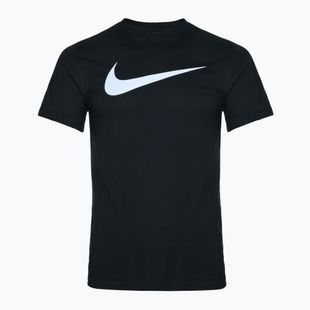 Футболка чоловіча Nike Sportswear Swoosh black / white