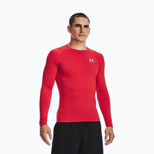 Футболка лонгслів чоловіча Under Armour Ua Hg Armour Comp LS червона 1361524-600