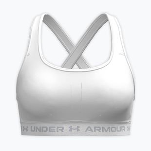 Бюстгальтер для тренувань Under Armour Crossback Mid white/white/halo gray