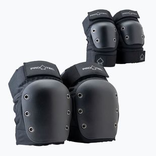 Комплект захисту Pro-Tec Street Open Back Knee Elbow black