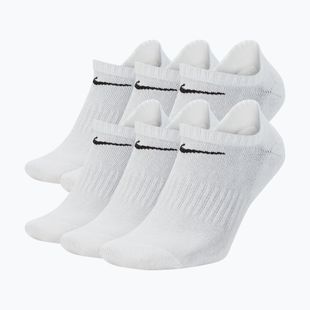 Шкарпетки Nike Everyday Cushioned No-Show 6 пар white/black