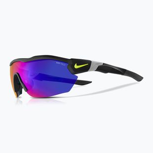 Чоловічі сонцезахисні окуляри Nike Show X3 Elite L матові чорні / вольтові / польові