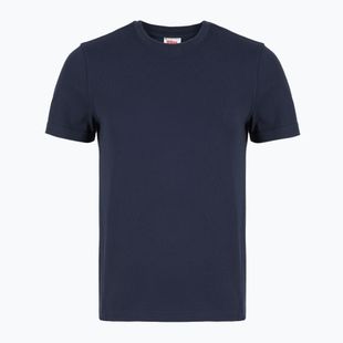 Жіноча тенісна сорочка Wilson Team Graphic W класична темно-синя