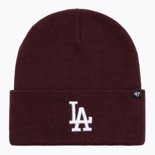 Шапка зимова 47 Brand MLB Los Angeles Dodgers Haymaker dark maroon