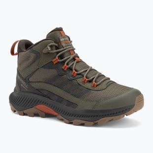 Чоловічі черевики Merrell Speed Strike 2 Mid GTX оливкового кольору
