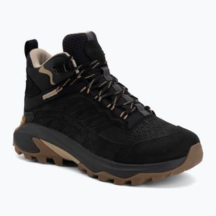 Взуття туристичне жіноче Merrell Maob Speed 2 Leather Mid Black