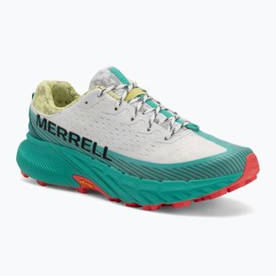 Чоловічі бігові кросівки Merrell Agility Peak 5 білі/бірюзові