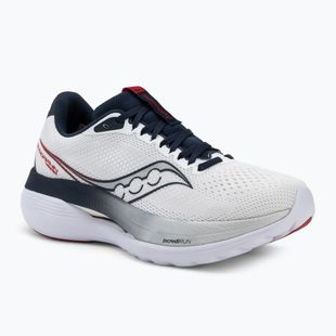 Кросівки для бігу чоловічі Saucony Endorphin Trainer white/navy